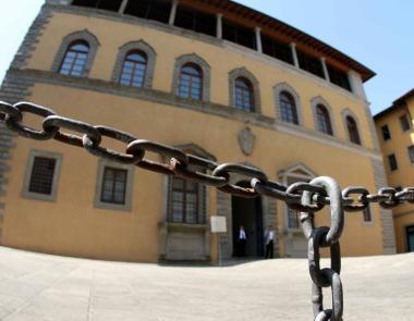 Palazzo Grifoni sede della Fondazione Cassa di risparmio di San Miniato 