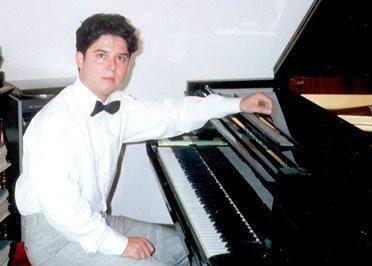 Il giovane pianista Fabio Rosai     