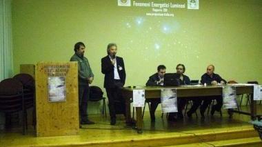 Tambellini parla al convegno degli ufologi