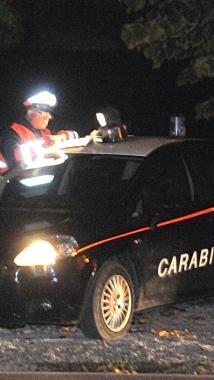 Un controllo dei carabinieri (Vip)  