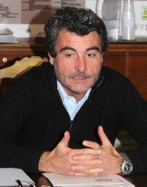 A sinistra Stefano Baccelli presidente della Provincia 