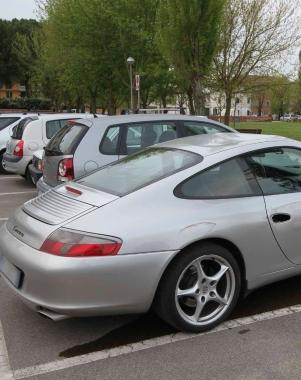 Un esemplare di Porsche Carrera 