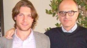 Alessio Baldi insieme all’assessore Vannucchi