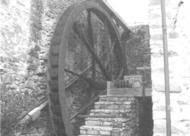 Uno scorcio del molino di Menicone 