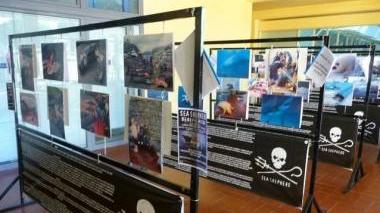 La mostra allestita nel municipio di Capannori