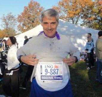Giuliano Lavagnini completa la Maratona di New York