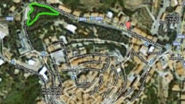 <b>LAREA </b>individuata dai promotori, segnata in alto a sinistra 