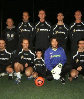 La formazione dellHermes Bar calcio a 5       
