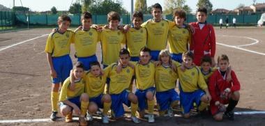 La formazione degli esordienti azzurri allenati da Paolo Corsi          