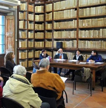 Un incontro alla Biblioteca Forteguerriana  