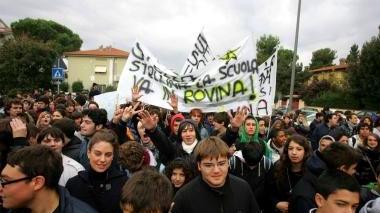 Corteo studentesco dell’anno scorso