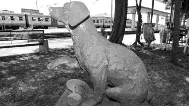 Restaurata la statua di Lampo