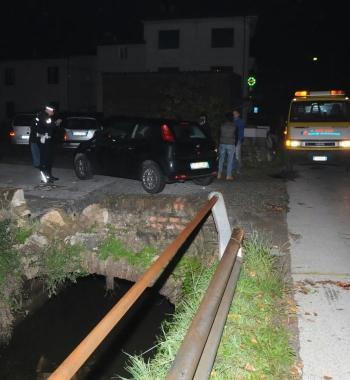 Una foto dellincidente di via Pisana 