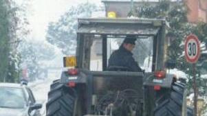 Una ruspa in azione