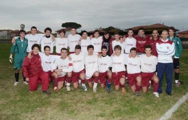 La formazione degli Juniores provinciali del Chiesina Uzzanese 