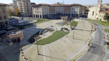 Il nuovo assetto di piazza Vittorio Emanuele 