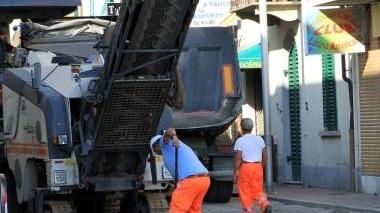 Cantiere in arrivo a Pescia