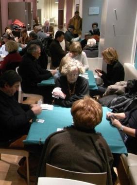Giocatori durante un torneo 