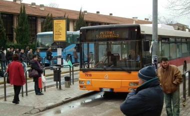 Il terminal da dove partono i bus per i paesi limitrofi 
