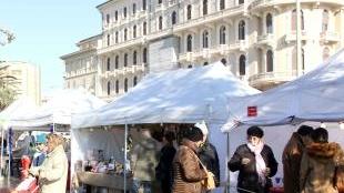 <b>BATTAGLIA. </b>Un mercatino natalizio in Passeggiata (Foto d’archivio)