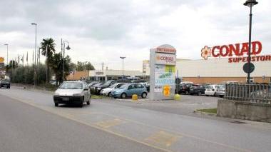 Un nuovo incidente di fronte al Conad