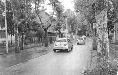 Una strada di Vaiano 