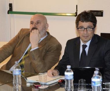 <b>RIFIUTI.</b> Massimo Ricci dellAto e Massimo Filipponi di Futura (a destra) 