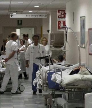 Un reparto ospedaliero 