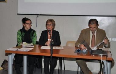 Da sinistra Valentina Bucalossi, Monica Mansani e Gabriele Bibbiani 