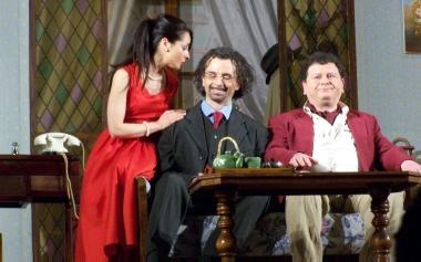 Una foto di scena 