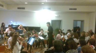 Lezione alla scuola di musica castellana