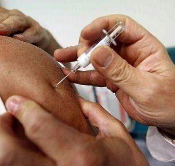 Una vaccinazione 