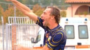 L’esultanza di Nardi dopo un gol (Vip)