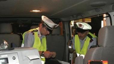 Controlli con l’etilometro