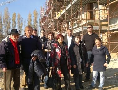 Al centro lassessore Fortunata Dini con tecnici e responsabili 