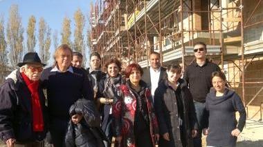 Al centro l’assessore Fortunata Dini con tecnici e responsabili