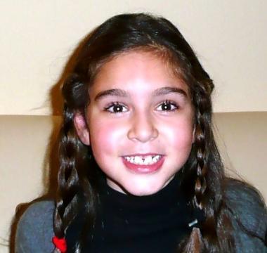 7 ANNI PER GIADA «Auguri sei la nostra stella». Mamma, babbo e Matteo, nonni e zii