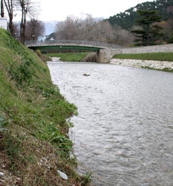 Il ponte dei Cavallini: qui sboccher&agrave; la strada potenziata 