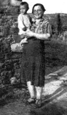 Modesta Rossi col figlio Gloriano