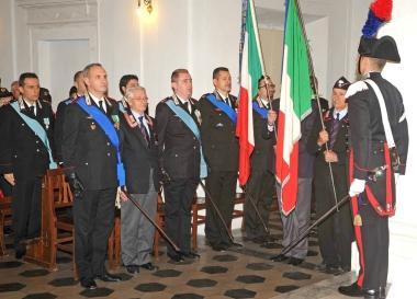 Un momento della cerimonia 
