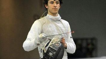 <b>TALENTO. </b> Il fiorettista livornese Lorenzo Nista