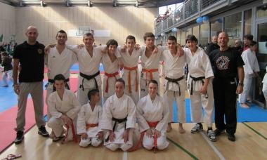 <b>BRILLANTI. </b>Gli atleti dellAccademia dello sport 