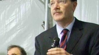 Il dg Tomassini con Rossi