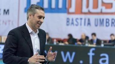 Il coach biancorosso Jorge Cannestracci