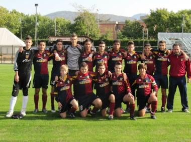 Mister Maccelli e gli Allievi B del Maliseti  