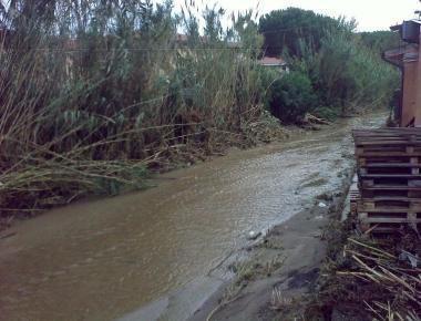 Il fosso Vuota botte a Marina di Campo    