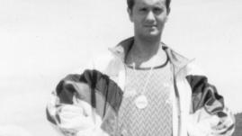 L’atleta Stefano Gori
