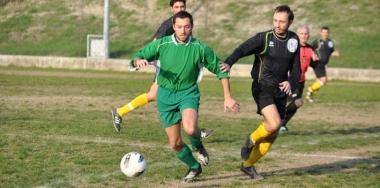Altra azione della partita tra Antico Ponte e San Jacopo 