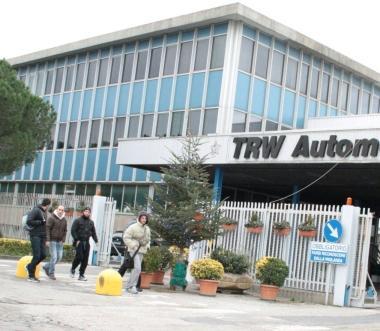 Lo stabilimento Trw in via Enriques 