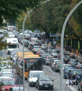 Traffico sulla circonvallazione 